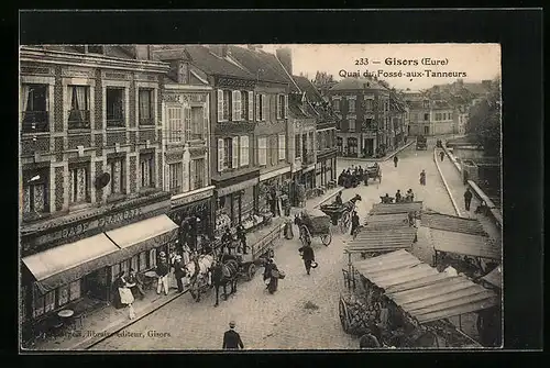 AK Gisors, Quai du Fossé-aux-Tanneurs