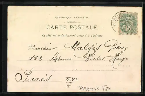 AK Pertuis, La Passerelle sur L`Eze