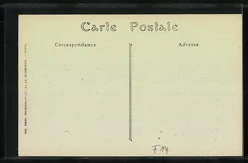 AK Blonville, Vue prise de la Route de Trouville