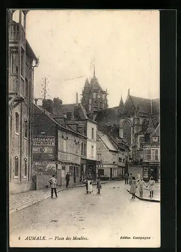 AK Aumale, Place des Moulins