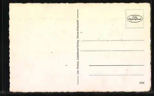 AK Gondenbrett, Kolonialwarenhandlung von Johann Reiter, Ortsansicht