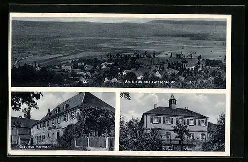 AK Gössenreuth, Gasthaus Hartmann, Schule