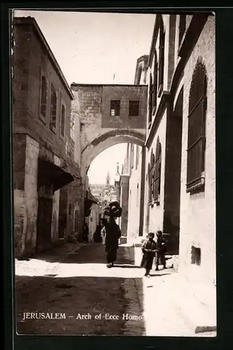 AK Jerusalem, Arch of Ecce Homo