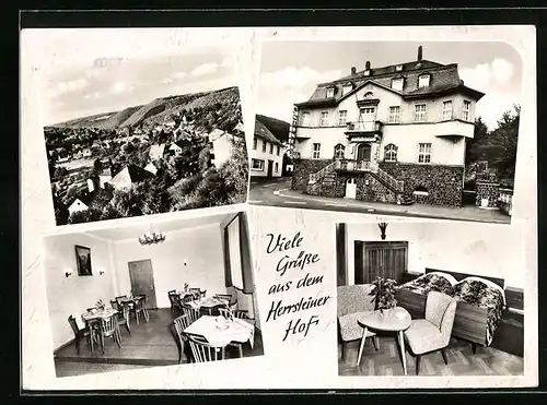 AK Herrstein /Nahe, Hotel-Restaurant Herrsteiner Hof, Teilansicht