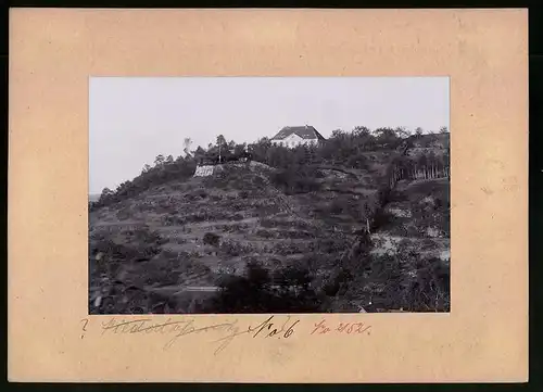 Fotografie Brück & Sohn Meissen, Ansicht Wahnsdorf, Blick auf das Restaurant Pfeiffer