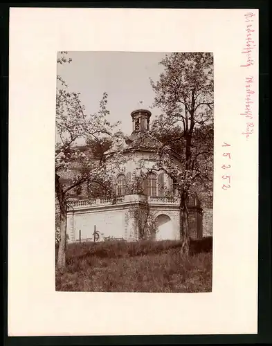 Fotografie Brück & Sohn Meissen, Ansicht Niederlössnitz, Blick auf Wackerbarths Ruh