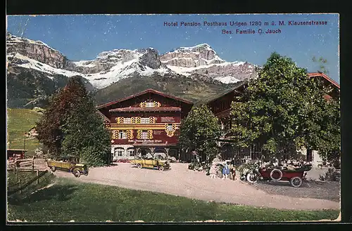 AK Urigen, Hotel und Pension Posthaus, Klausenstrasse