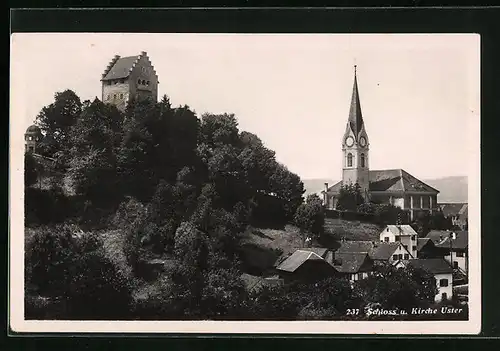 AK Uster, Schloss und Kirche