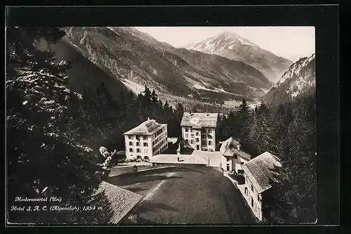 AK Maderanertal /Uri, Hotel S.A.C. (Alpenclub)