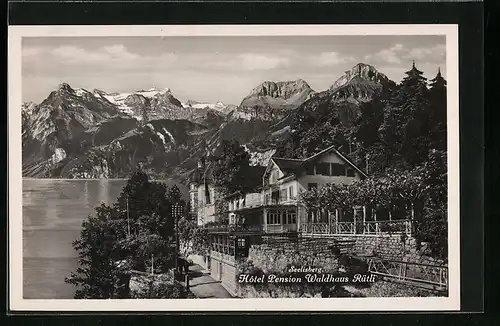 AK Seelisberg, Hotel Pension Waldhaus Rütli