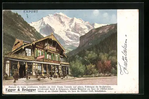 AK Interlaken, Maison Egger & Brügger