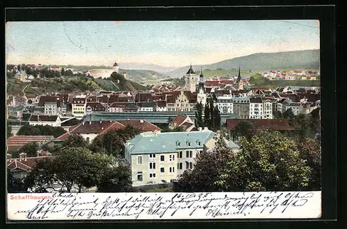 AK Schaffhausen, Gesamtansicht