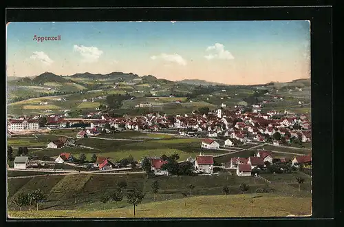 AK Appenzell, Totalansicht