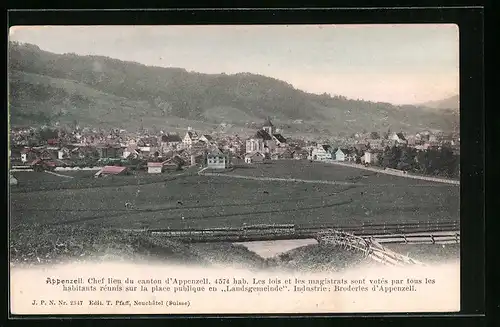 AK Appenzell, Panorama