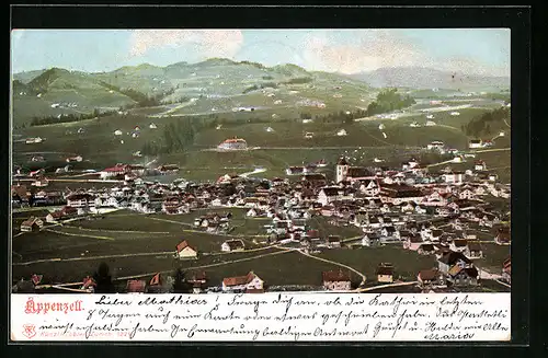 AK Appenzell, Totalansicht