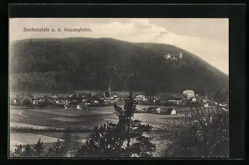 AK Seebenstein a. d. Aspangbahn, Totalansicht
