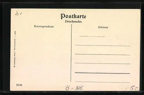 AK Klosterneuburg, Obere Stadt mit Chorherrenstift und Kirche