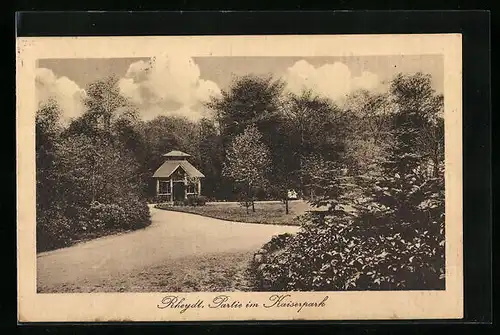 AK Rheydt, Pavillon im Kaiserpark