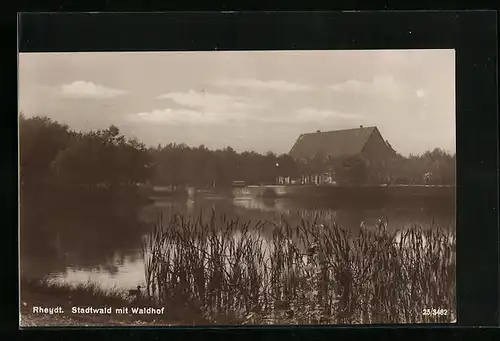 AK Rheydt, Stadtwald mit Waldhof