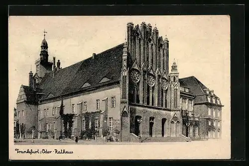 AK Frankfurt a. O., Das Rathaus
