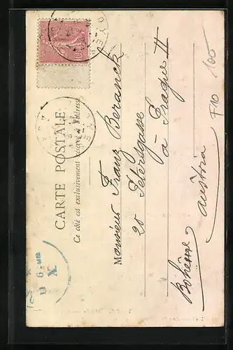 AK Troyes, Point Central des Tramways, Un Coin du Marché