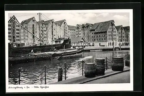 AK Königsberg i. Pr., Alte Speicher