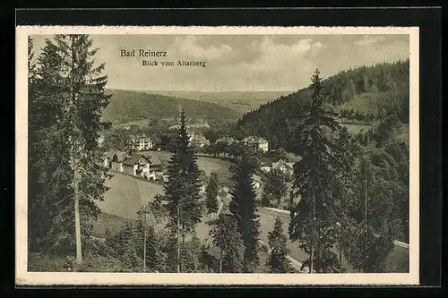 AK Bad Reinerz, Blick vom Altarberg