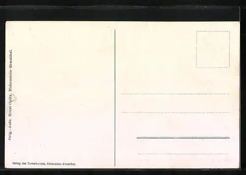 AK Hohenstein-Ernstthal, Turnhalle des Turnerbundes auf dem Pfaffenberg