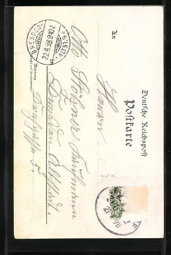 Lithographie Jocketa, Lorelei und Triebthal