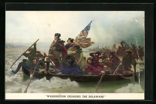 AK Washington crossing the Delaware