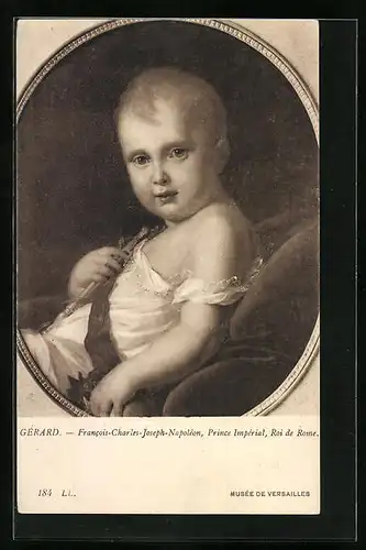 Künstler-AK Francois-Charles-Joseph-Napoléon, Prince Imperial, Roi de Rome