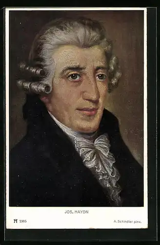 Künstler-AK Portrait von Jos. Haydn nach A. Schindler