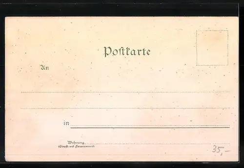 Lithographie Miltenberg, Ortsansicht vom Main aus, Hotel zum Riesen, Altes Schloss mit Villa Thurmegg