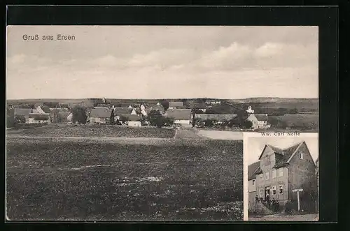 AK Ersen, Totalansicht mit Gasthaus