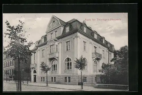 AK Pössneck, Bank für Thüringen