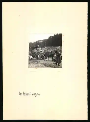 67 Fotografien Dr. phil. Joh. Rechenberg, Ansicht Titisee-Neustadt, Trachten, Schützenzug, Hochzeit, Schwarzwald