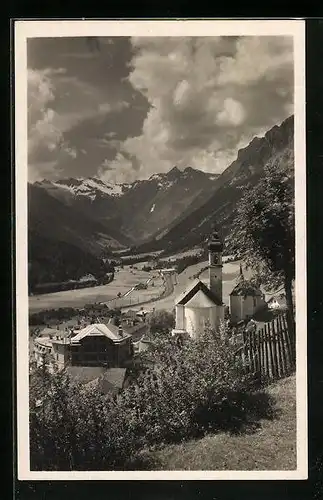 AK Colle Isarco, Ortsansicht mit Kirche