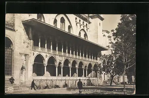 AK Constantinople, Mosquée Sulémanié