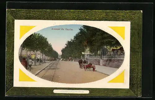 AK Constantinople, Avenue du Taxim