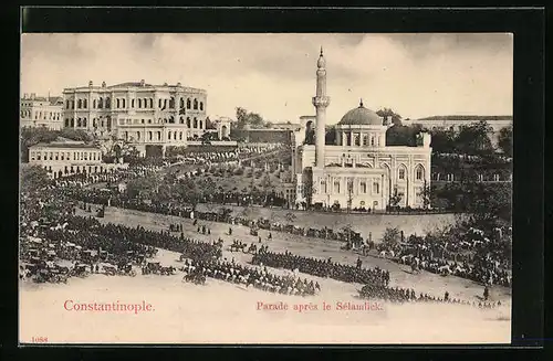 AK Constantinople, Parade après le Sélamlick
