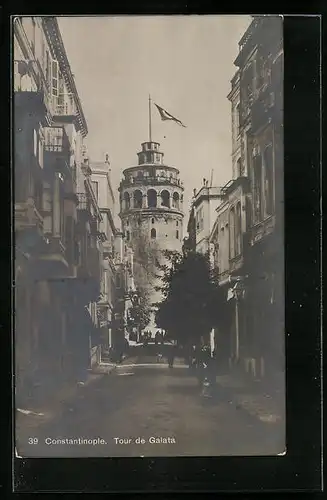 AK Constantinople, Tour de Galata