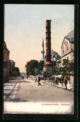 AK Stamboul, La colonne brulée