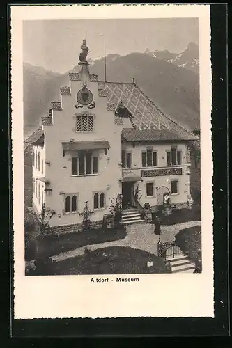 AK Altdorf, Blick auf das Museum