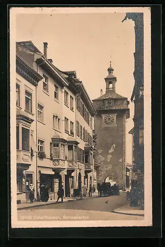 AK Schaffhausen, Partie am Schwabentor