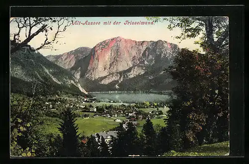 AK Alt-Aussee, Gesamtansicht mit Trisselwand