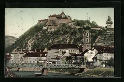 AK Graz, Mur und Schlossberg