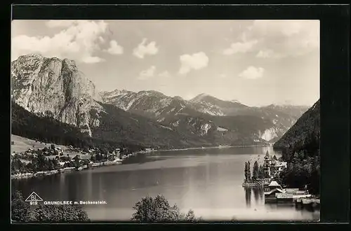 AK Grundlsee, Panorama mit Backenstein