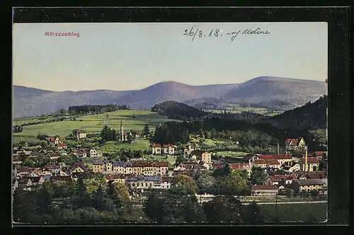 AK Mürzzuschlag, Totalansicht