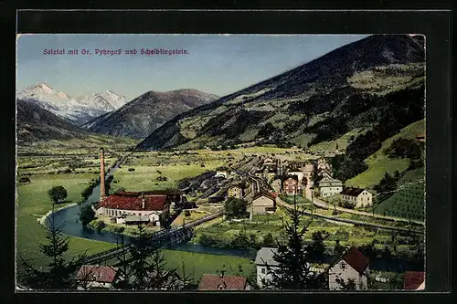 AK Selztal, Panorama mit Gr. Pyhrgass und Scheiblingstein