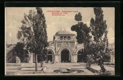 AK Jerusalem, Mosquée el-Aksa